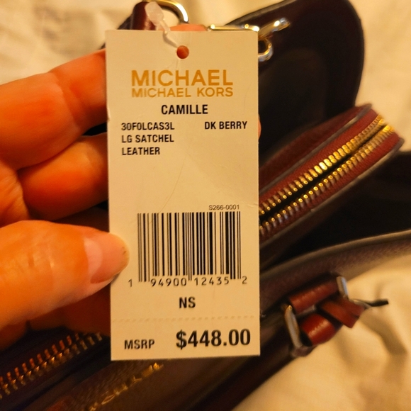 Michael Kors - Camille Leather Bag - Picture 5 of 8